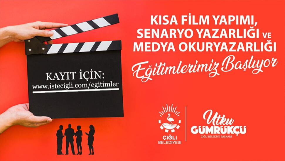 Çiğli'de medya ve sinema eğitimlerinin kayıtları başladı