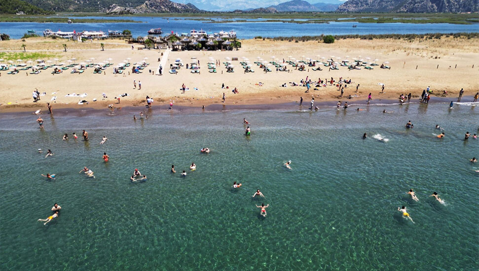 Dalyan'da turizmciler bayram hareketliliğinden memnun