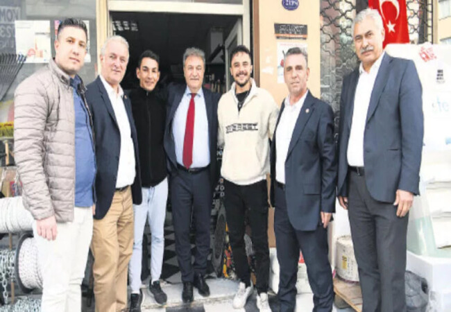 Bornova esnafından İduğ’a yol teşekkürü